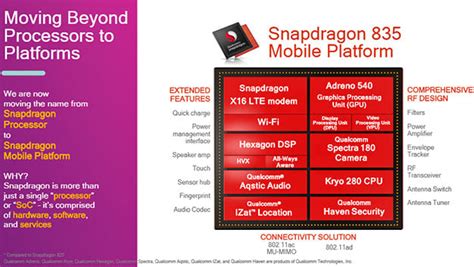 Snapdragon 835 Mobile Platform .